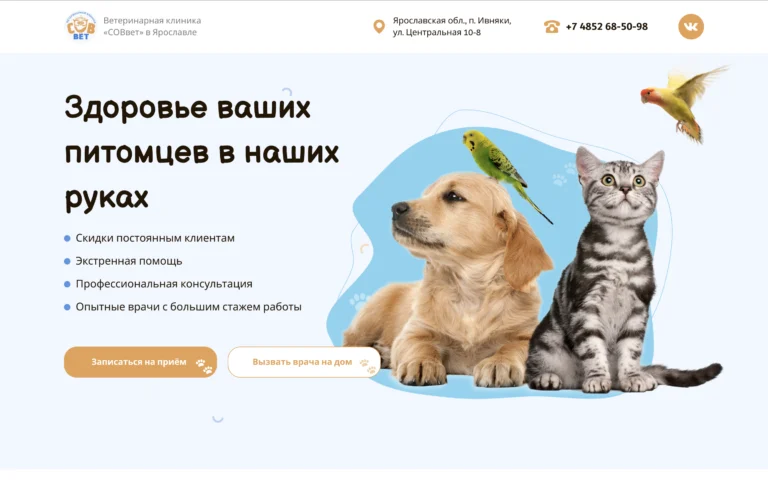 Ветеринарная клиника «СОВвет»